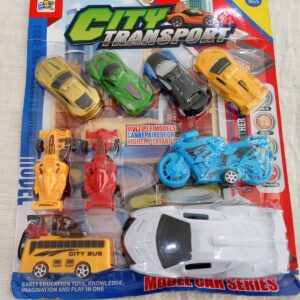 City transport model car series toy